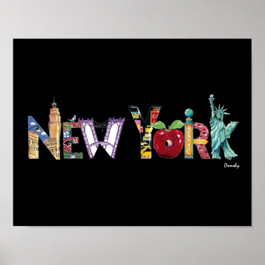 New York Poster (Voorkant)