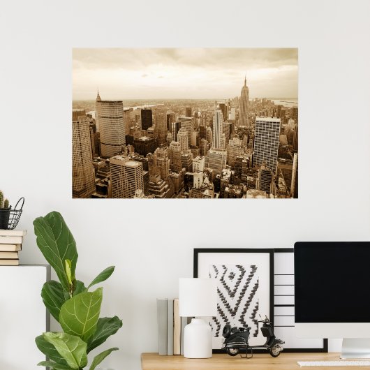 new york poster (Thuiskantoor)