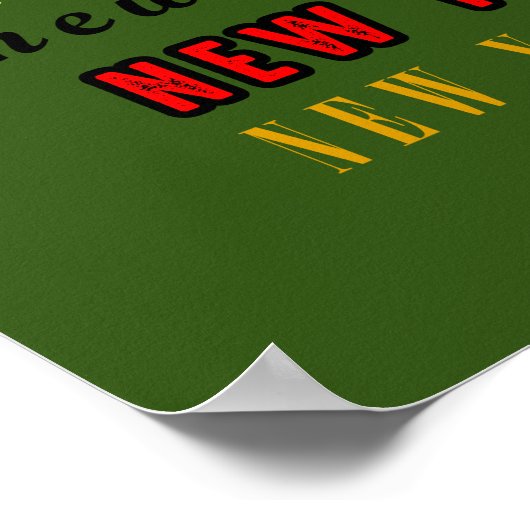 New York Poster (Hoek)