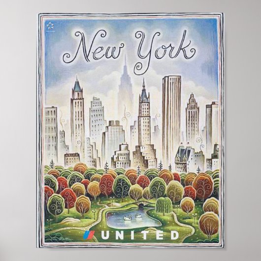 NEW YORK POSTER (Voorkant)