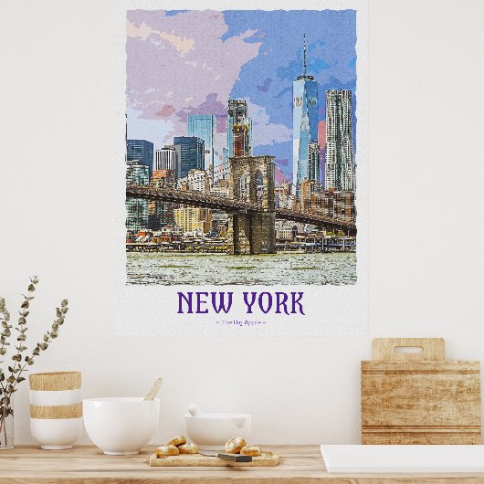 New York Poster (Keuken)