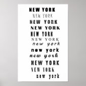 New York Poster (Voorkant)