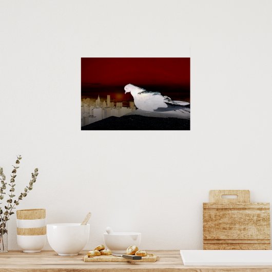 new york poster (Keuken)