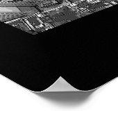 New York Poster Cityscape New York Empire Print (Hoek)