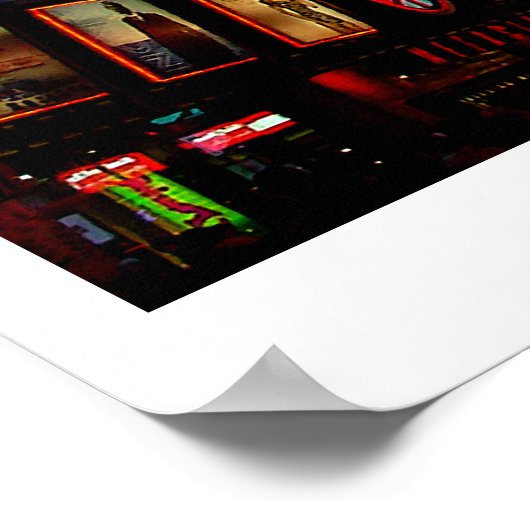 New York Poster Times Square Night NYC Souven (Hoek)