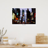 New York Poster Times Square Night NYC Souven (Keuken)