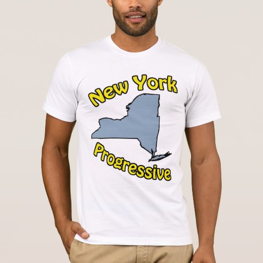 New York Progressive T-Shirt (Voorkant)