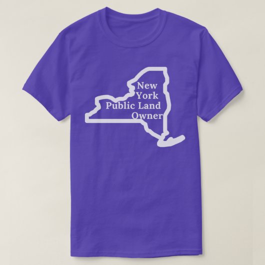 New York Public Land Owner T-shirt (Design voorkant)