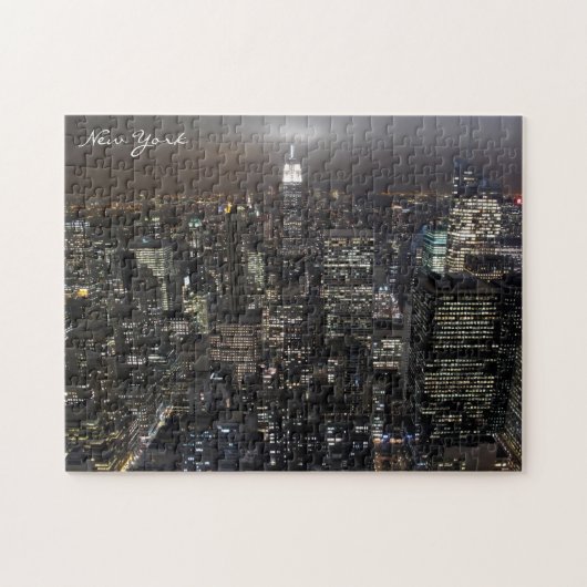 New York Puzzle Cityscape New York City Souvenirs Legpuzzel (Horizontaal)