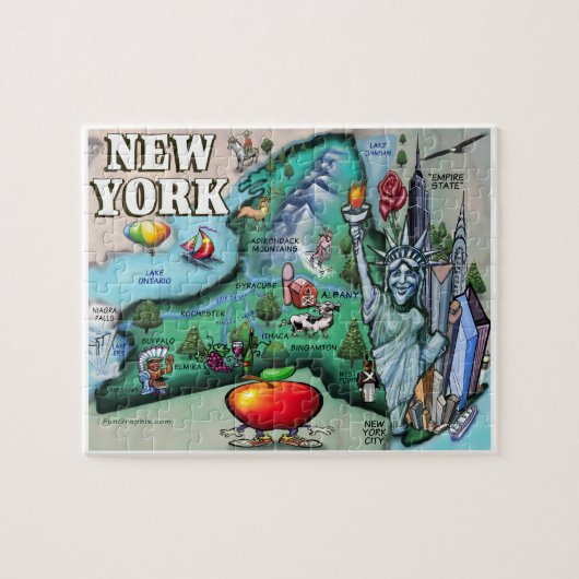 New York Puzzle Legpuzzel (Horizontaal)