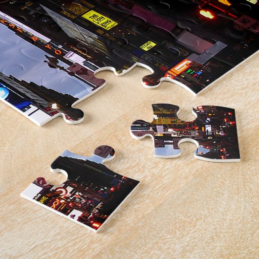 New York Puzzle New York Cityscape Souvenir Puzzle Legpuzzel (Zijkant)