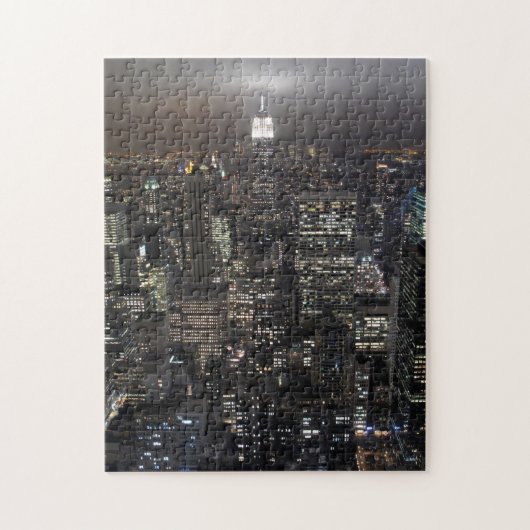 New York Puzzle New York Cityscape Souvenir Puzzle Legpuzzel (Verticaal)
