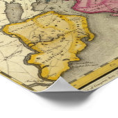 New York, Queens, Kings, Richmond counties Poster (Hoek)