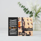 New York-Queensboro Bridge Briefkaart (Staand voorkant)