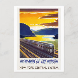 New York Railway Poster Briefkaart