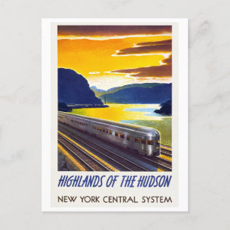  New York Railway Poster Briefkaart
