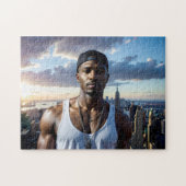 New York - Rap Star Legpuzzel (Horizontaal)