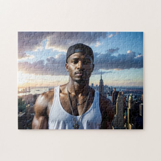 New York - Rap Star Legpuzzel (Horizontaal)