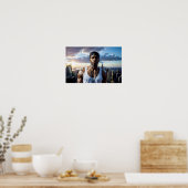 New York - Rap Star Poster (Keuken)