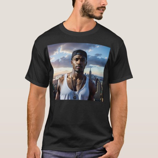 New York - Rap Ster T-shirt (Voorkant)