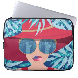 New York Reflection-laptophoes Laptop Sleeve