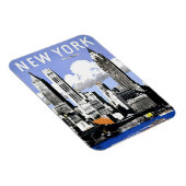 New York  Reise Magneet (Rechterzijde)