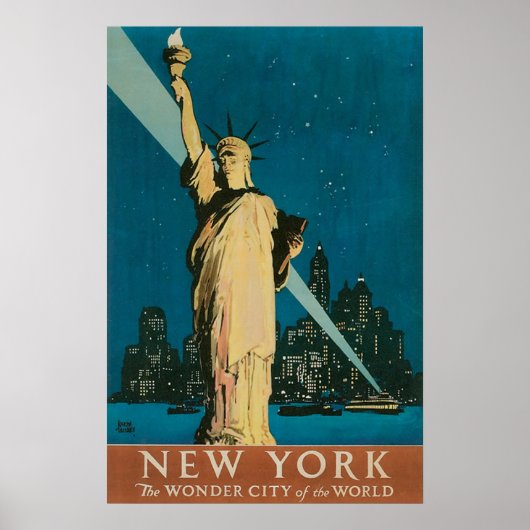  New York reisposter Poster (Voorkant)