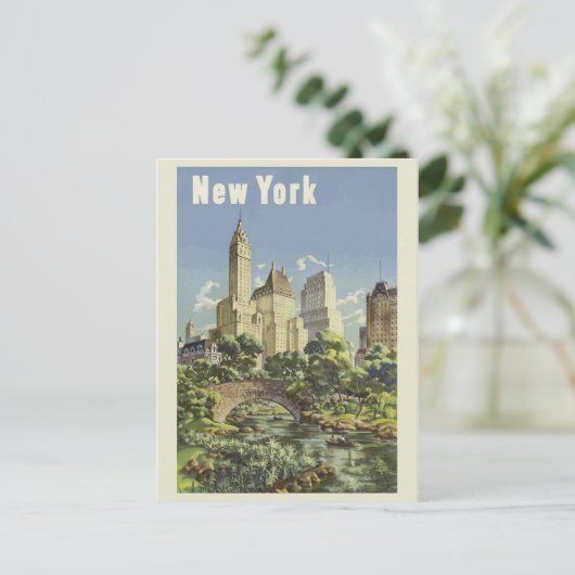  New York reizen Briefkaart (Staand voorkant)