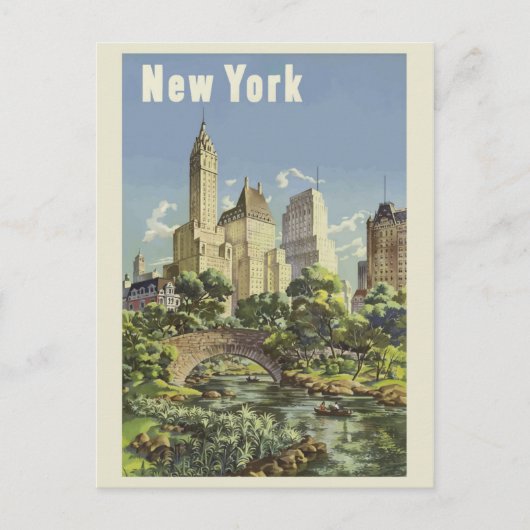New York reizen Briefkaart (Voorkant)