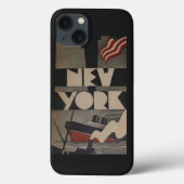  New York reizen Case-Mate iPhone Case (Achterkant)