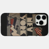 New York reizen Case-Mate iPhone Case (Achterkant (horizontaal))