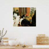 New York Restaurant c. 1922, Edward Hopper Poster (Keuken)