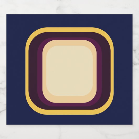 NEW YORK RETRO... BIER ETIKET (Enkel label)