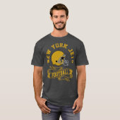 New York Retro Helm T-shirt (Voorkant volledig)
