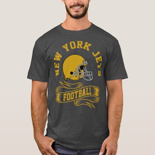 New York Retro Helm T-shirt (Voorkant)