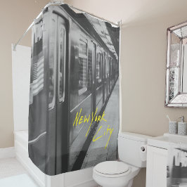 New York Retro Subway Douchegordijn