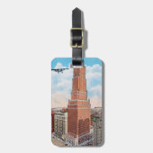 New York: Ritz Tower Bagagelabel (Voorkant verticaal)