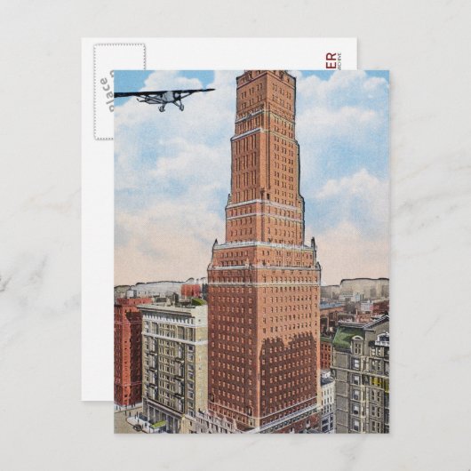 New York: Ritz Tower Briefkaart (Voorkant / Achterkant)