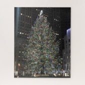 New York Rockefeller Center kerstboom NYC Legpuzzel (Verticaal)