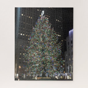 New York Rockefeller Center kerstboom NYC Legpuzzel