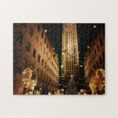 New York Rockefeller Center Puzzle - Kerstmis Legpuzzel (Horizontaal)