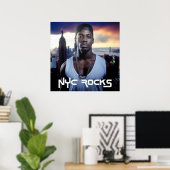 NEW YORK ROCKS - NYC POSTER (Thuiskantoor)