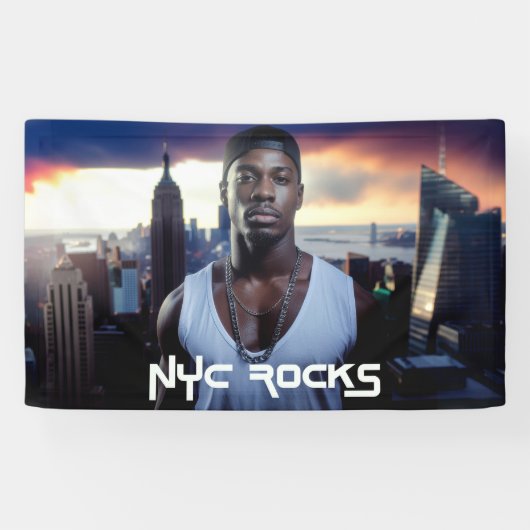NEW YORK ROCKS - NYC SPANDOEK (Horizontaal)