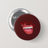 New York Ronde Button 5,7 Cm (Voorkant /achterkant)