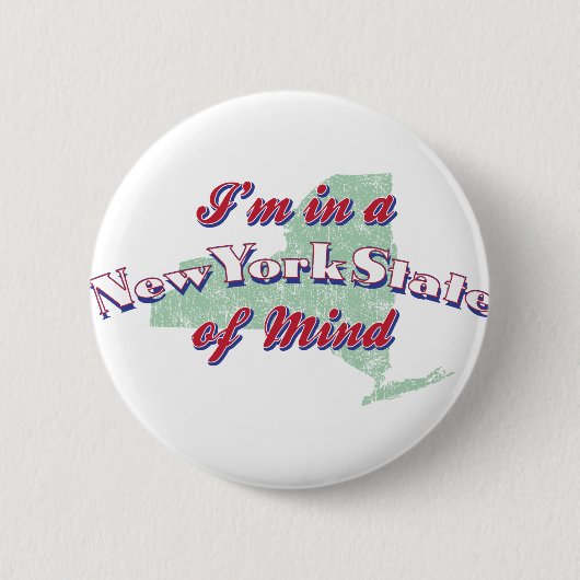New York Ronde Button 5,7 Cm (Voorkant)