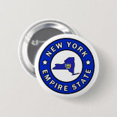 New York Ronde Button 5,7 Cm (Voorkant /achterkant)