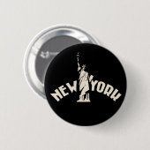 New York Ronde Button 5,7 Cm (Voorkant /achterkant)