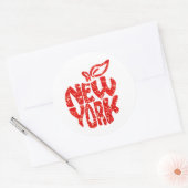 NEW YORK RONDE STICKER (Envelop)