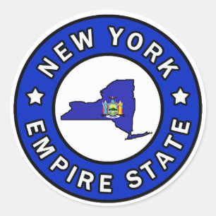 New York Ronde Sticker