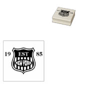 New York Rubberstempel (Gestempeld)